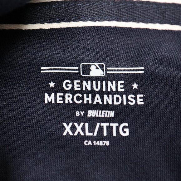 Bulletin MLB Hoodie Mens 2XL Navy Blue Major League Baseball Pullover Sweatshirt - Picture 9 of 10